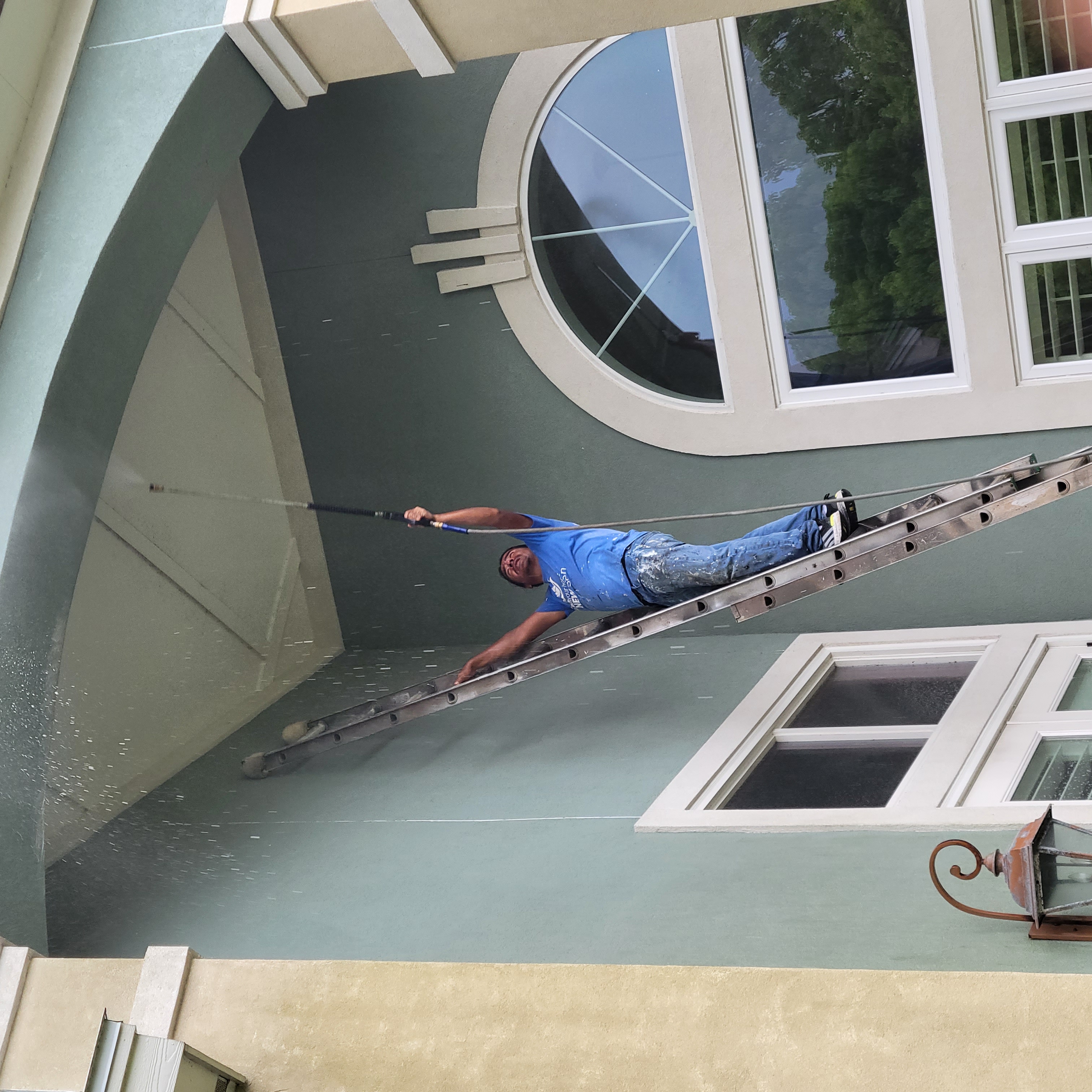 Exterior painting project