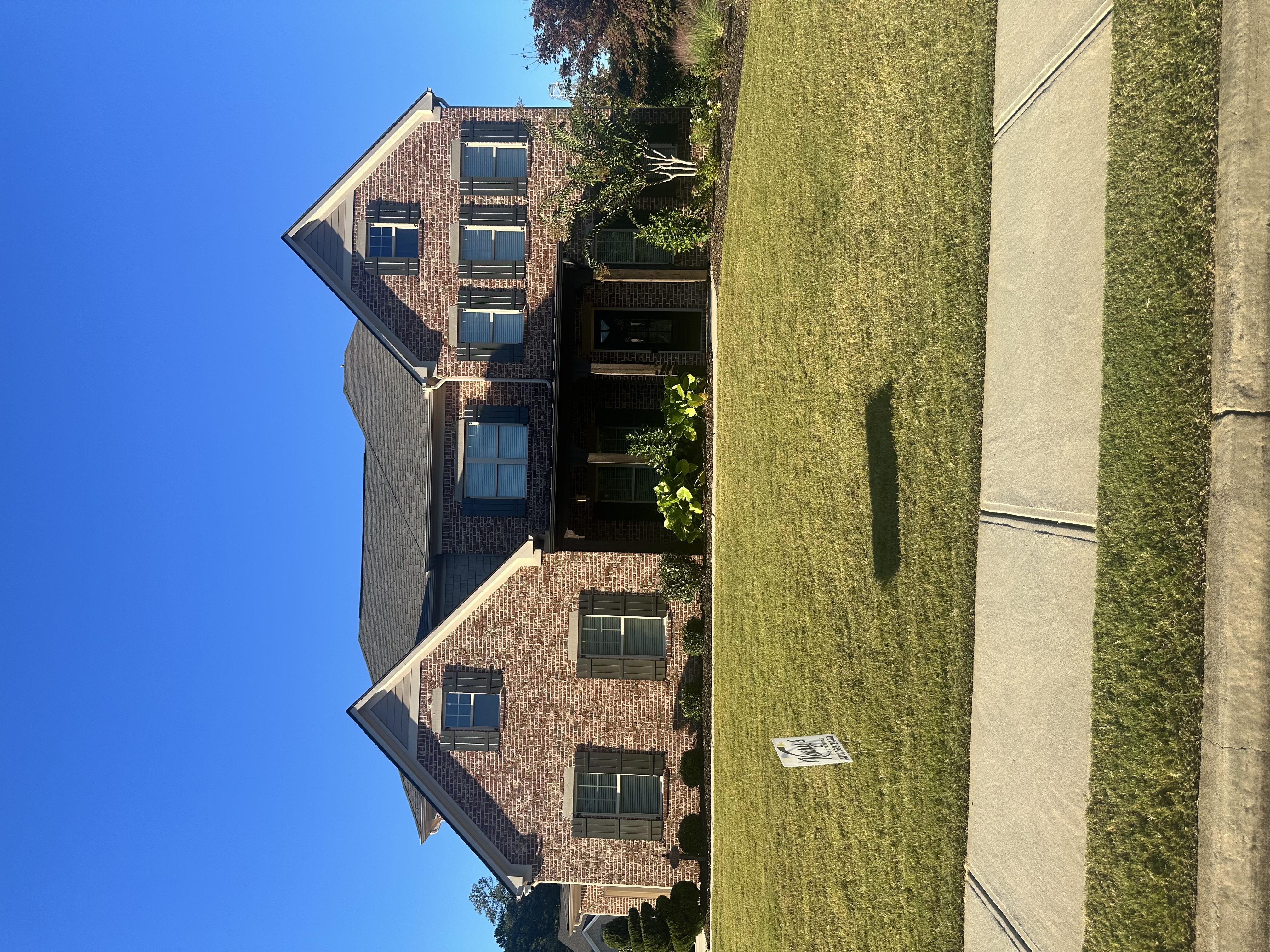 Exterior trim painting