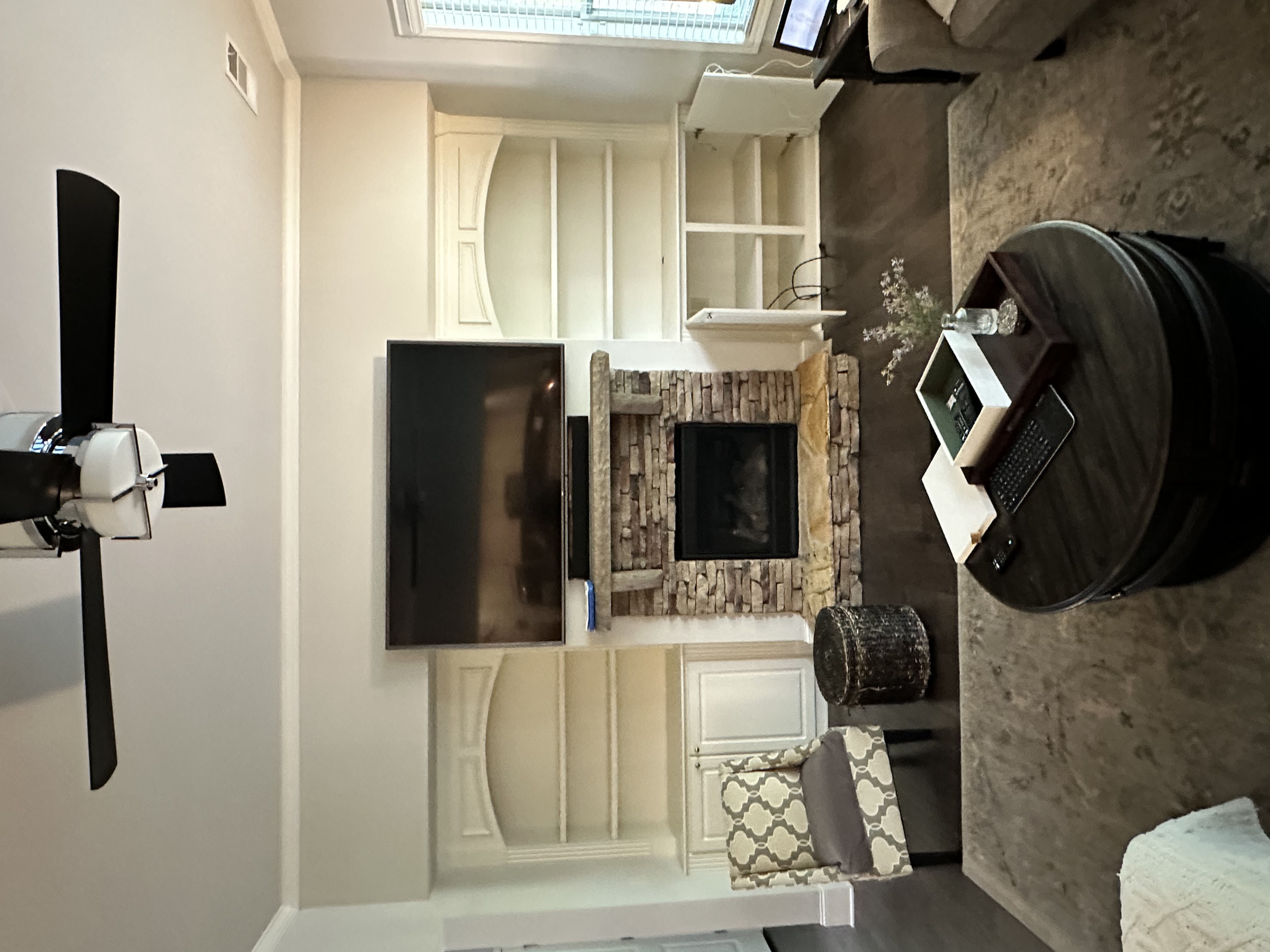 Interior painting work