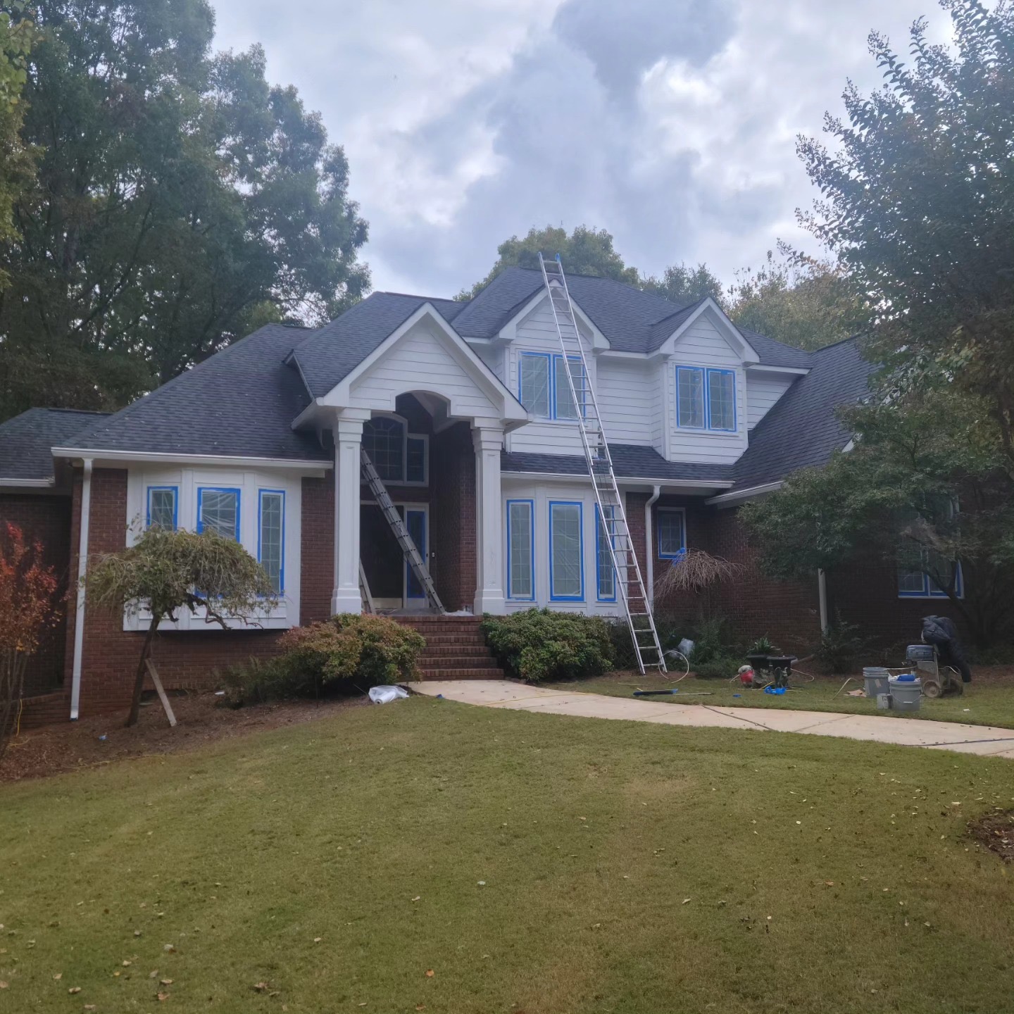 Interior painting project
