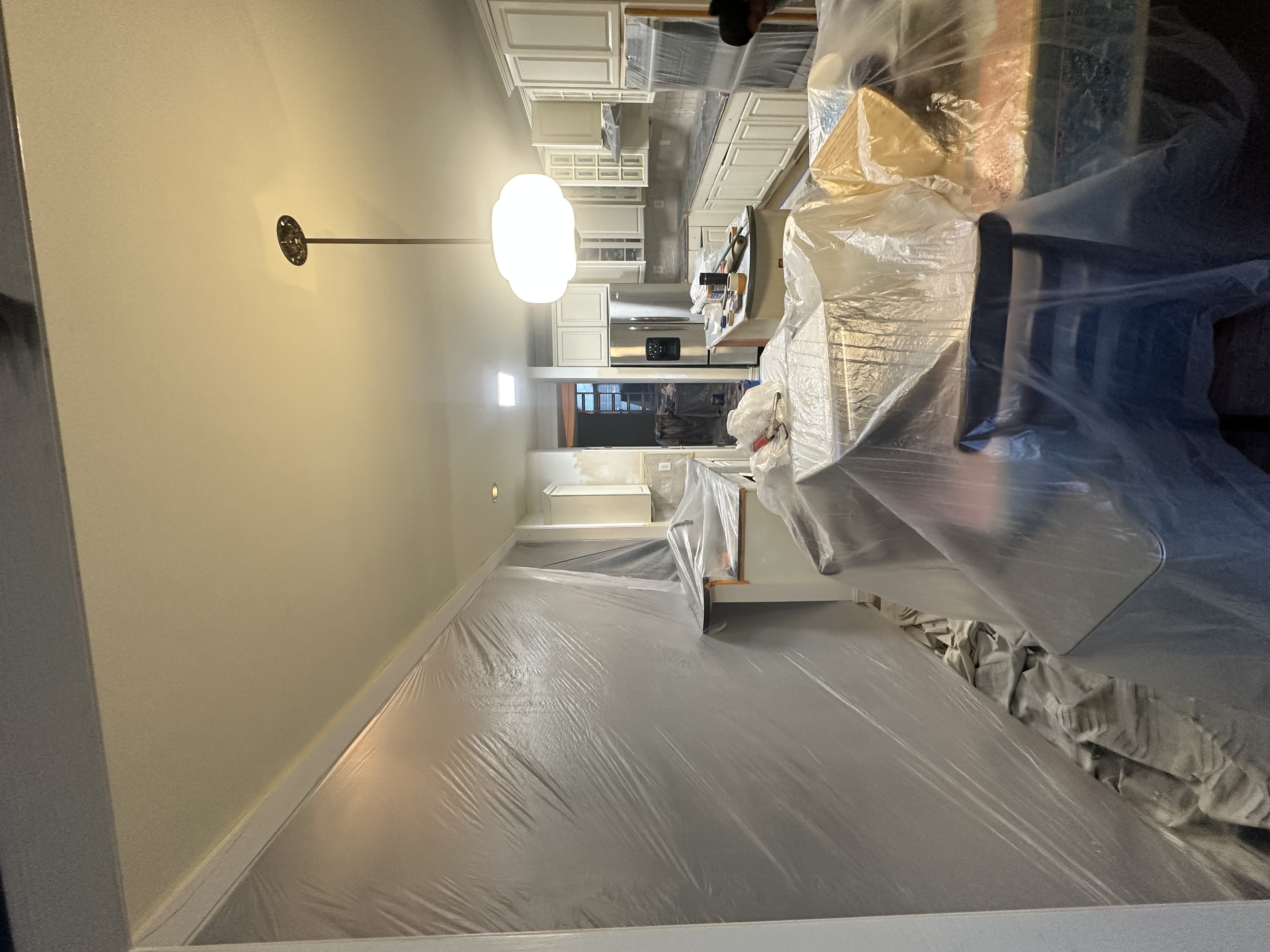 Interior prep work